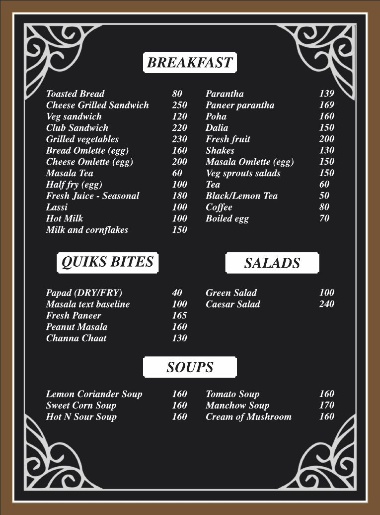 Menu Page 2