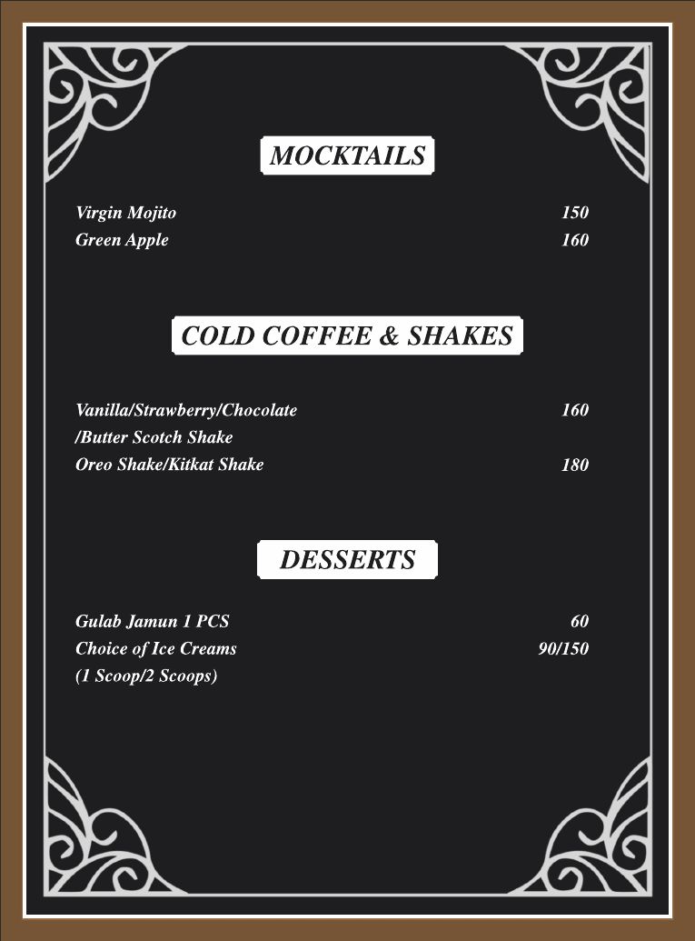 Menu Page 6